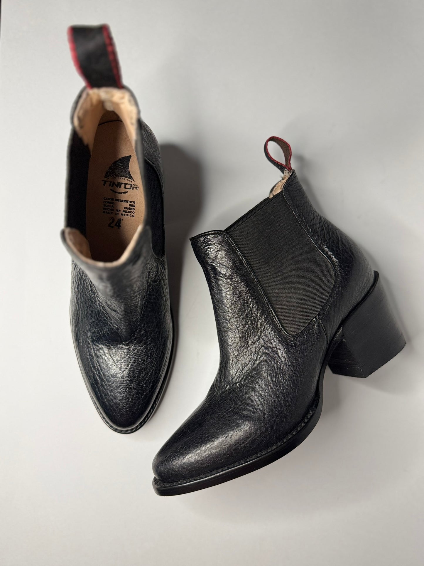 Bota Chelsea Frida Tiburón Negro