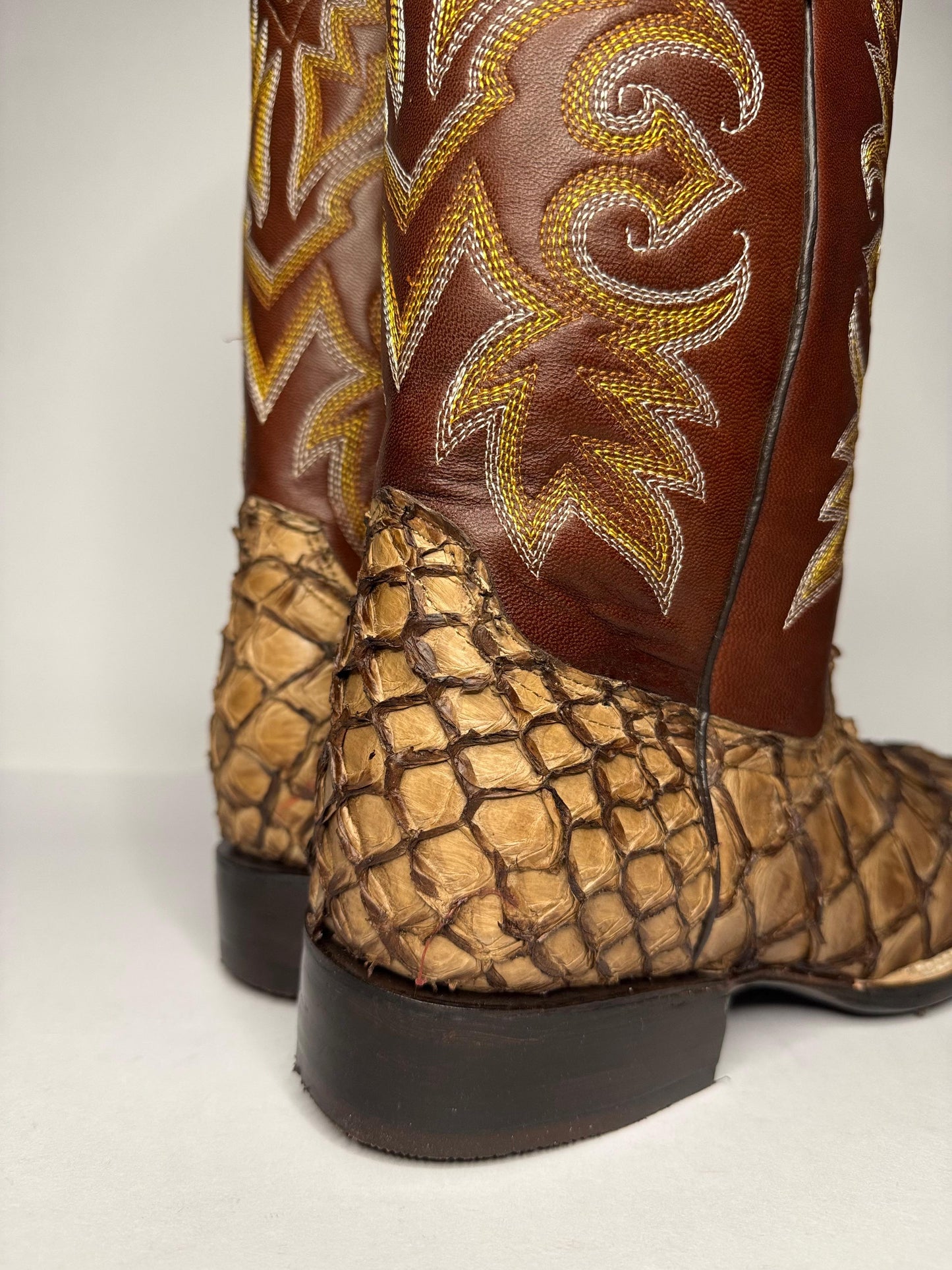 Bota Vaquera Bulldog Pirarucu Orix rústico