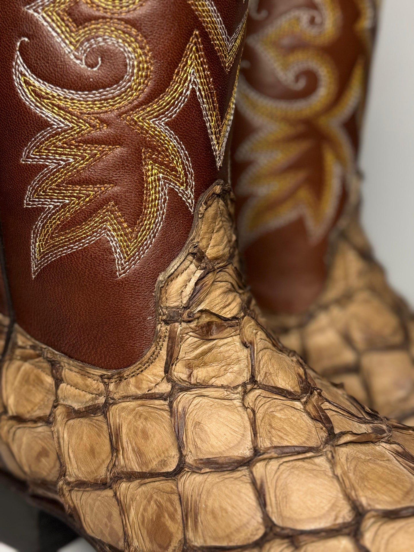 Bota Vaquera Bulldog Pirarucu Orix rústico