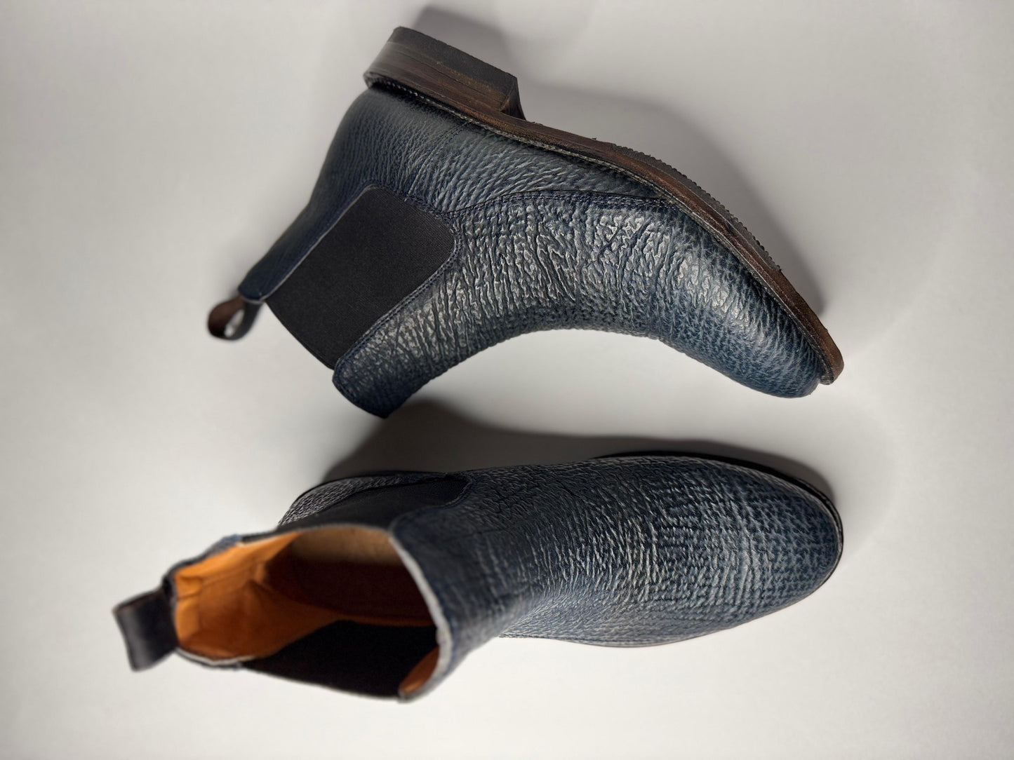 Bota Chelsea tiburón Azul