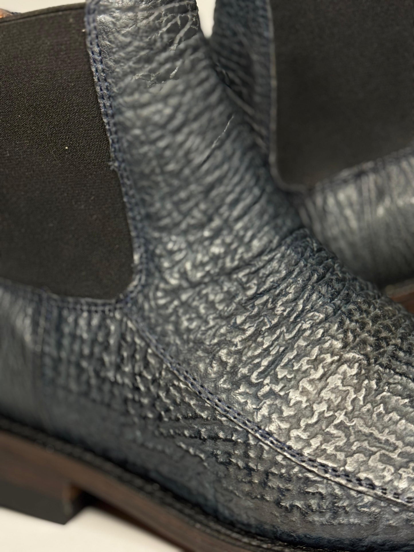 Bota Chelsea tiburón Azul