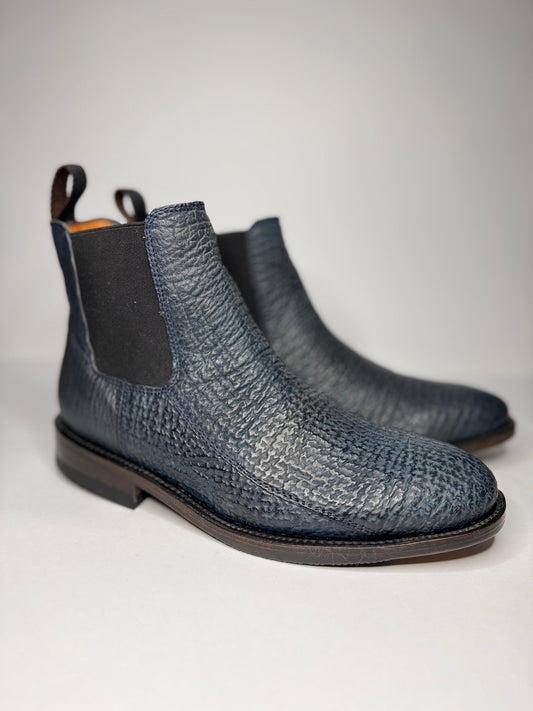 Bota Chelsea tiburón Azul
