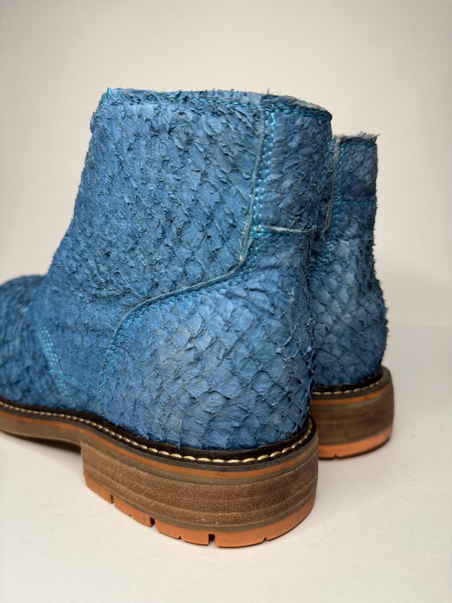 Bota Lucas pescado Azul turquesa
