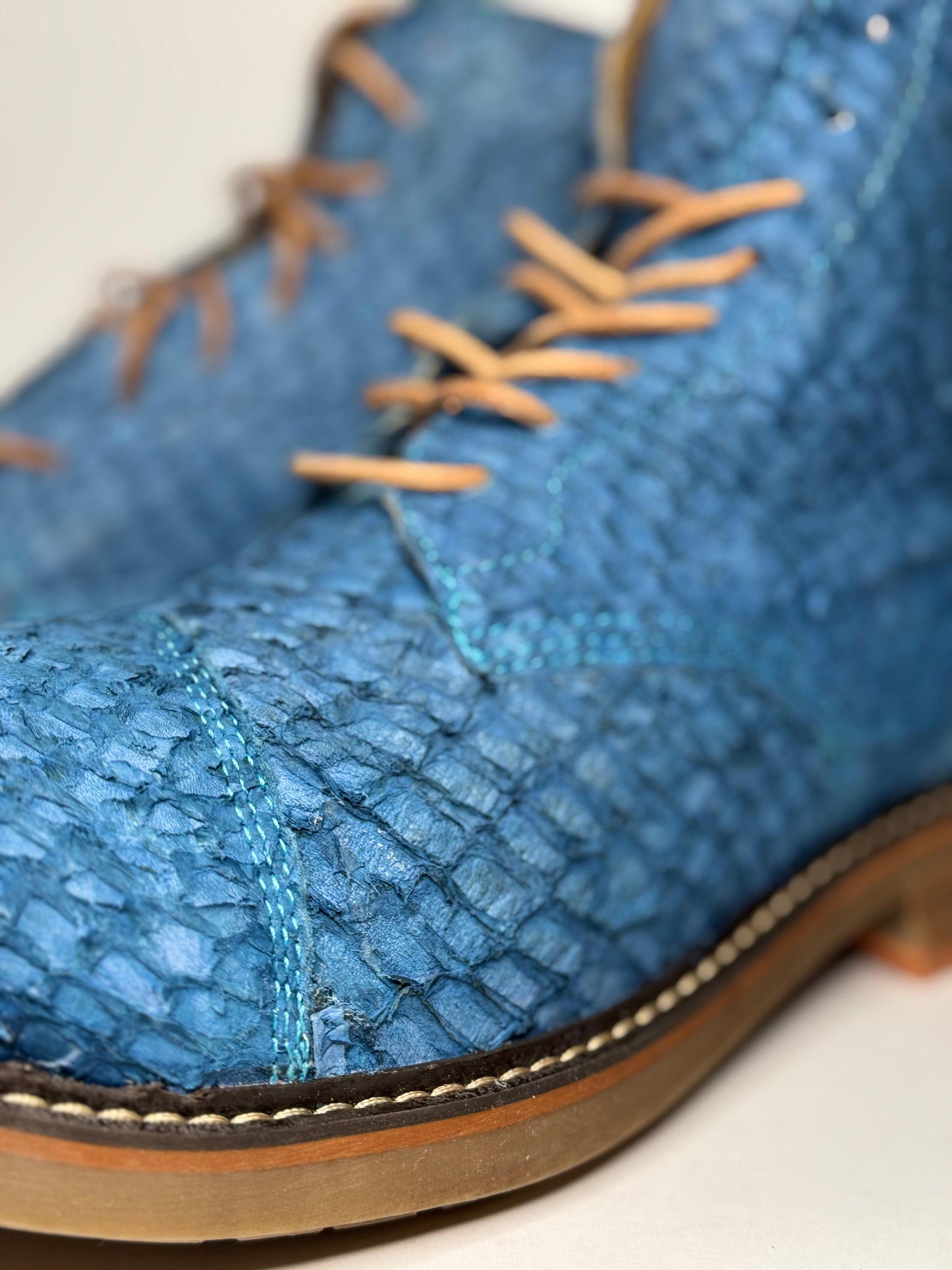 Bota Lucas pescado Azul turquesa