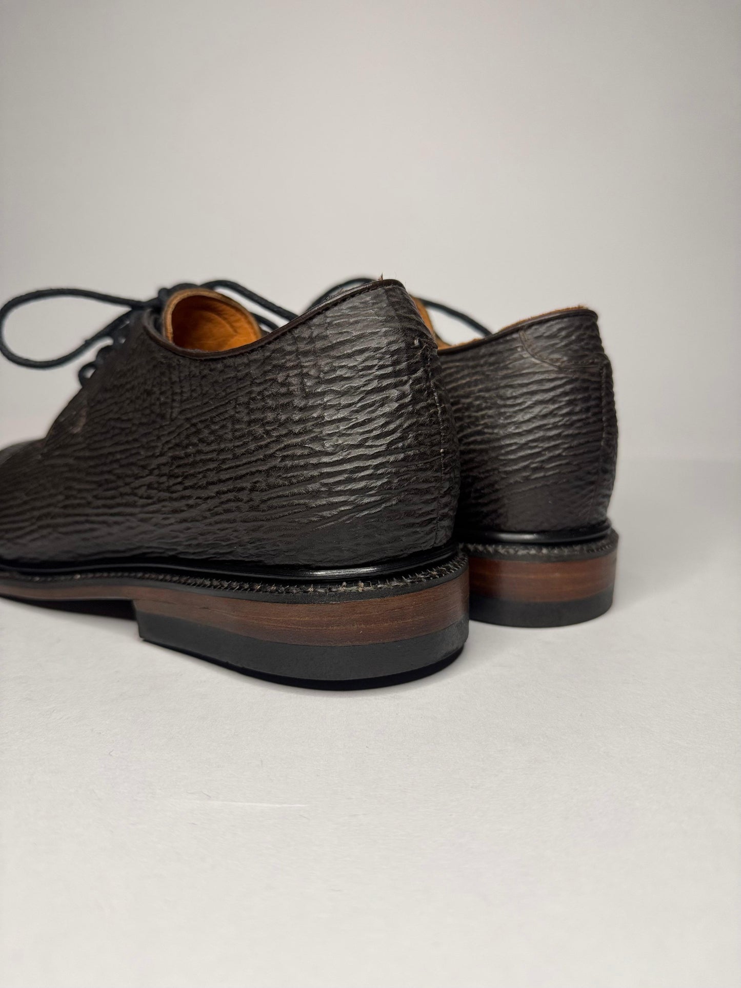 Zapato oxford tiburón café
