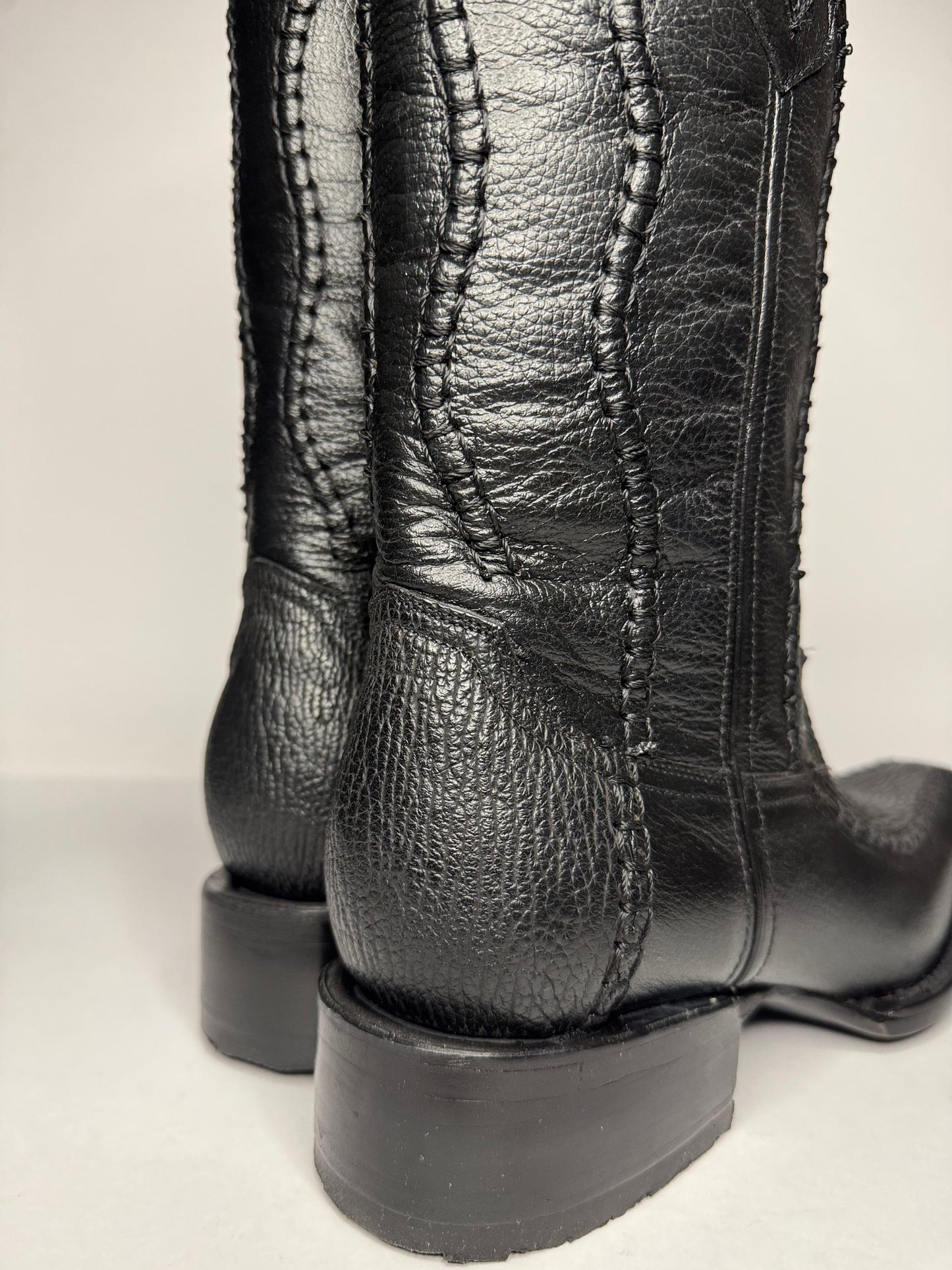 Bota Vaquera Holanda Tiburón/Res negro