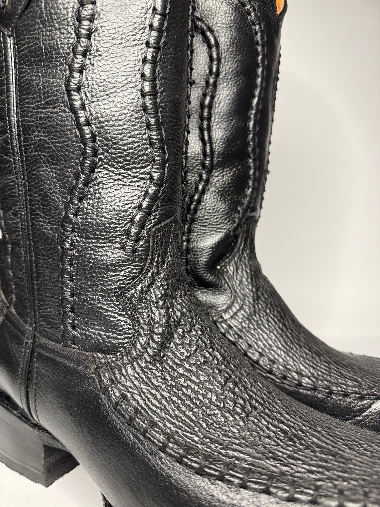 Bota Vaquera Holanda Tiburón/Res negro
