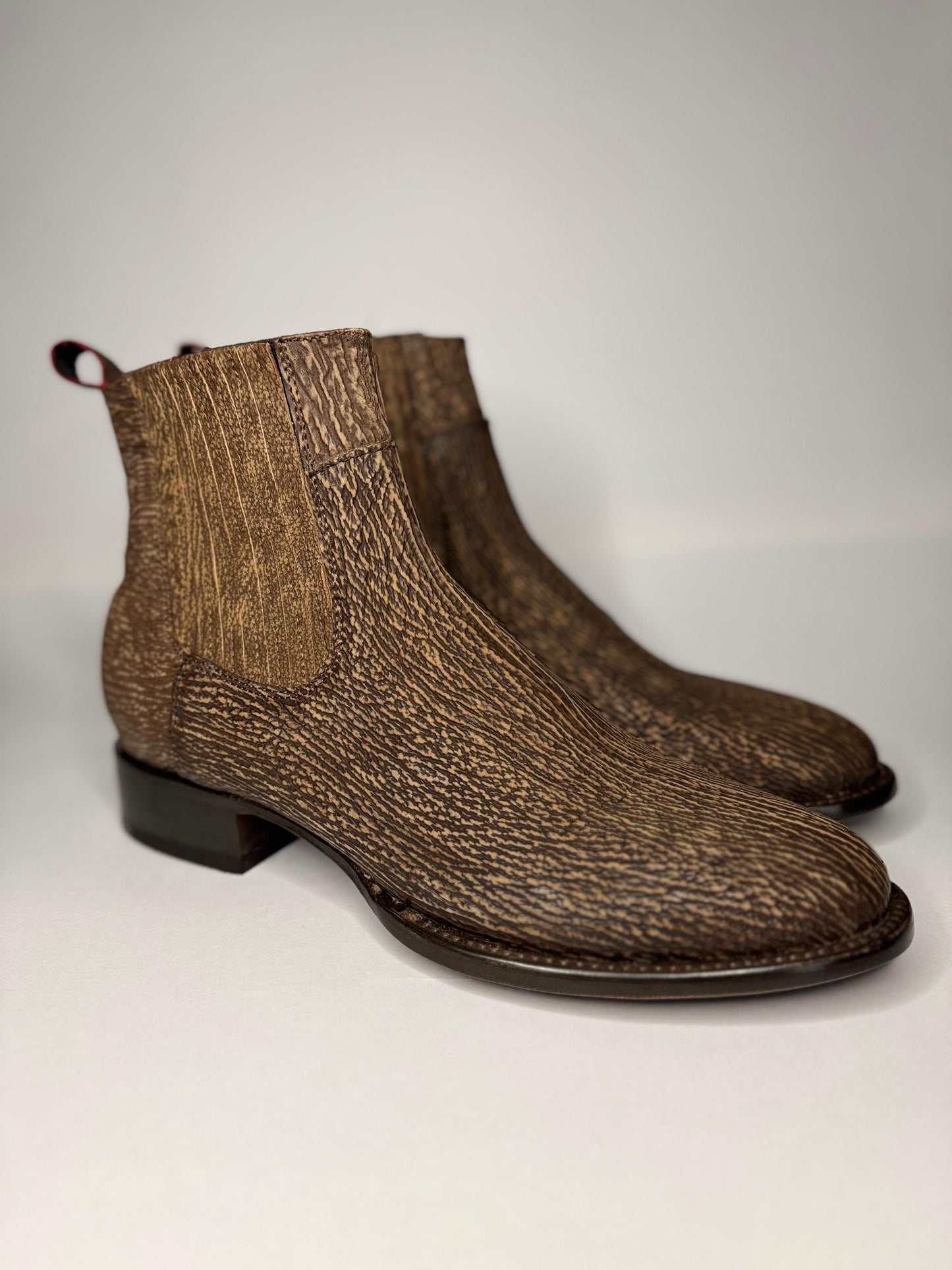 Bota Chelsea Carterita tiburón Chocolate Rústico