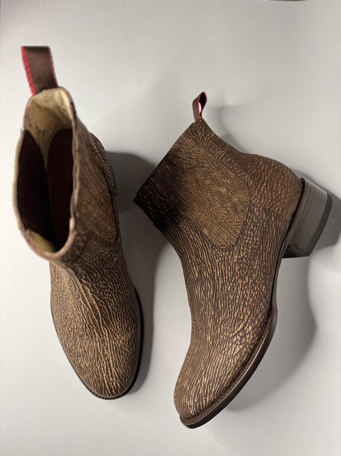 Bota Chelsea Carterita tiburón Chocolate Rústico