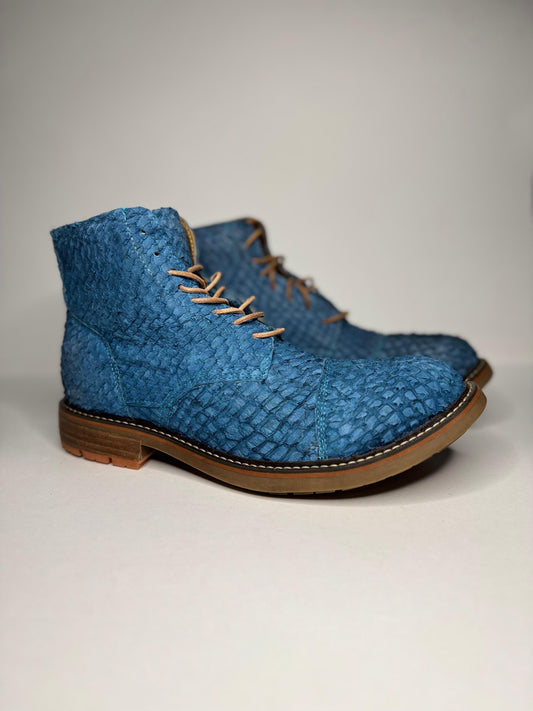 Bota Lucas pescado Azul turquesa